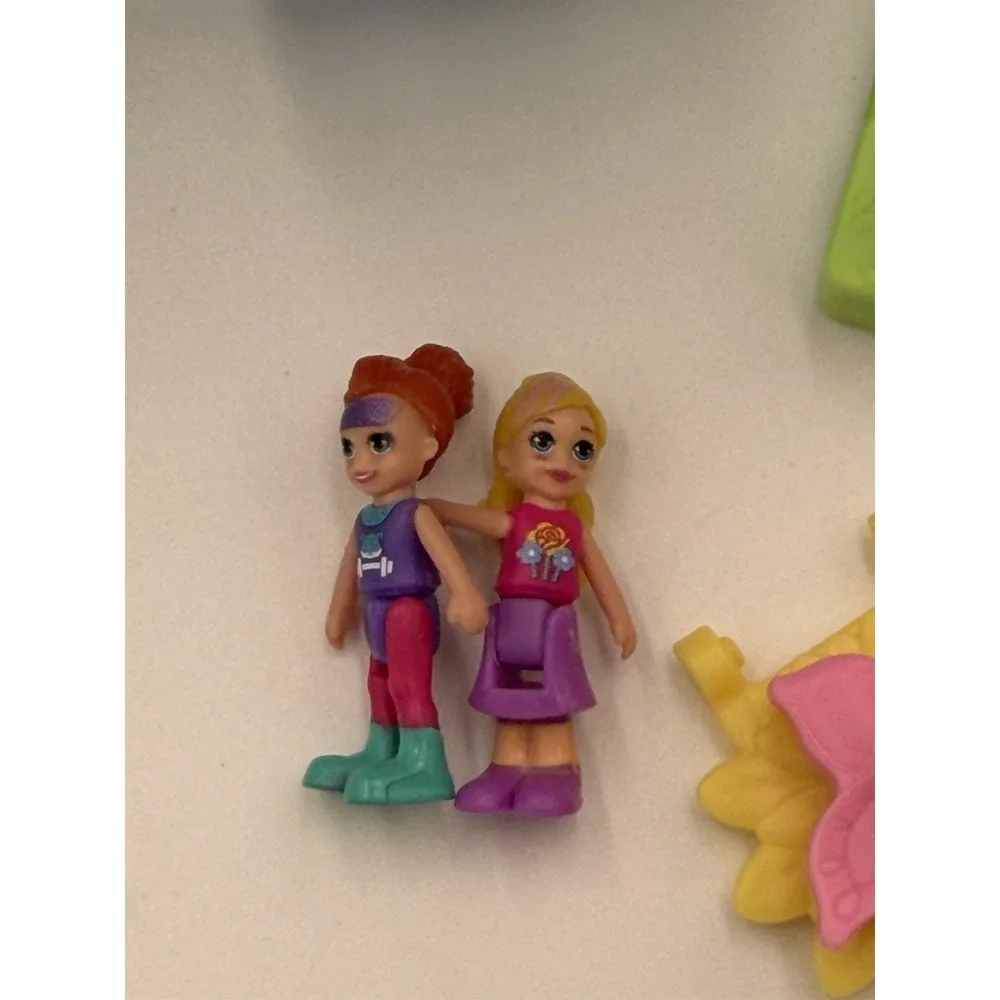 Polly Pocket Llama Party Piñata Playset HHX74 2 Dolls Accessories Mattel